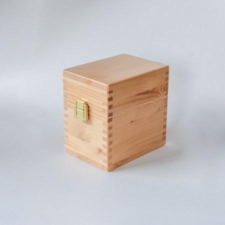 Wooden storage deals box with lid