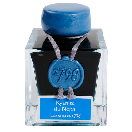 J. Herbin - Inkt voor vulpen 1798 50ml. - Kyanite du Népal (blauw)