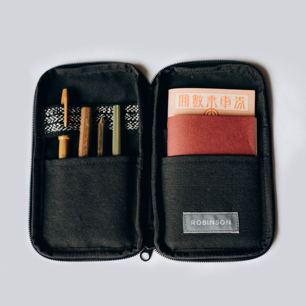 Anything x Robinson - Pen Etui - Black-Etui-DutchMills