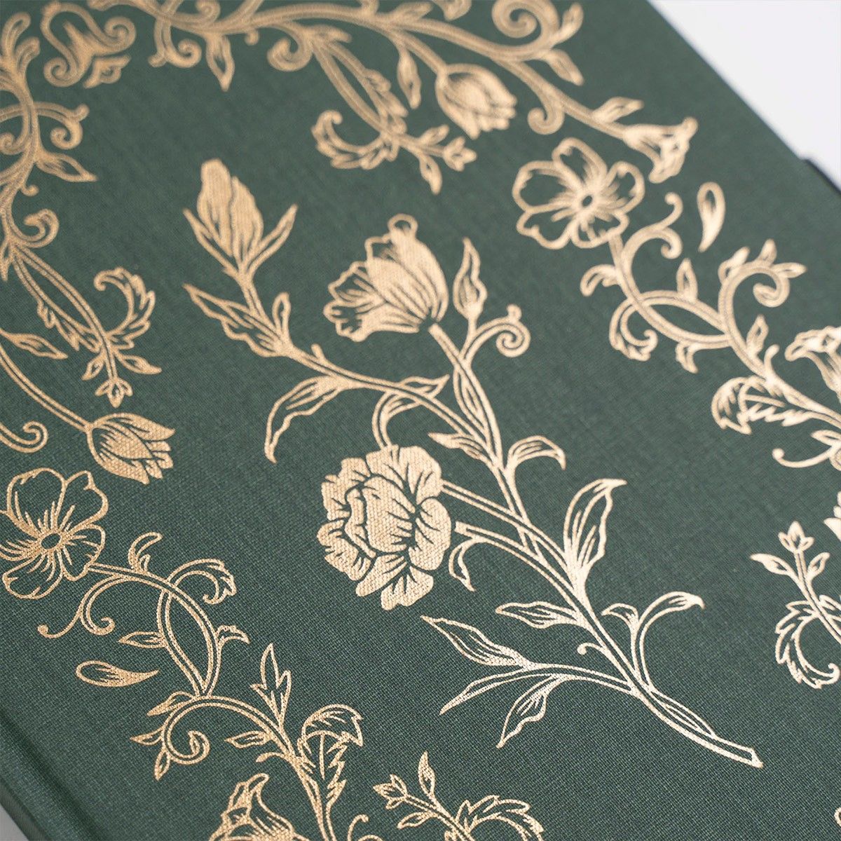 Archer & Olive - A5 Antique Floral Dot Grid Notebook-Notitieboek-DutchMills