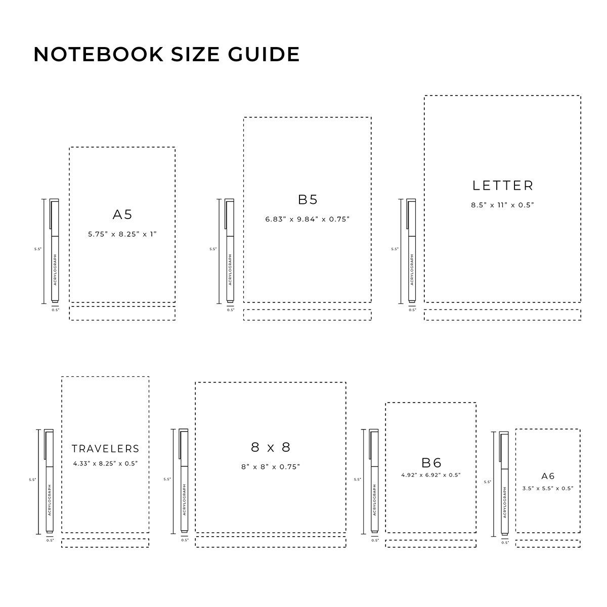 Archer & Olive - A5 In The Attic Dot Grid Notebook-Notitieboek-DutchMills