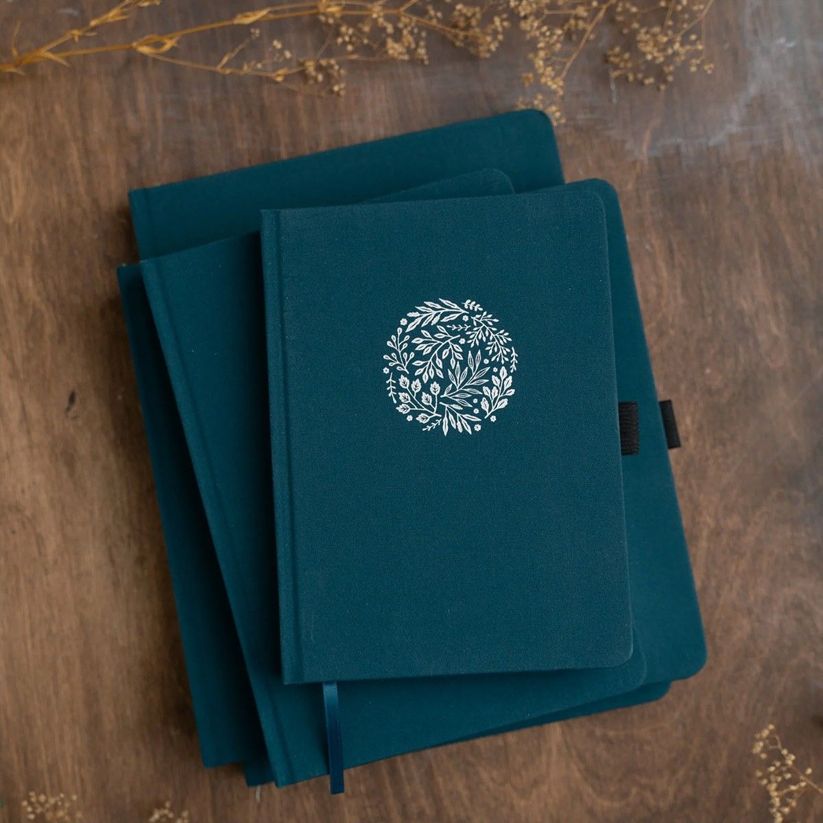 Archer & Olive - A5 Signature Floral Dot Grid Notebook-Notitieboek-DutchMills