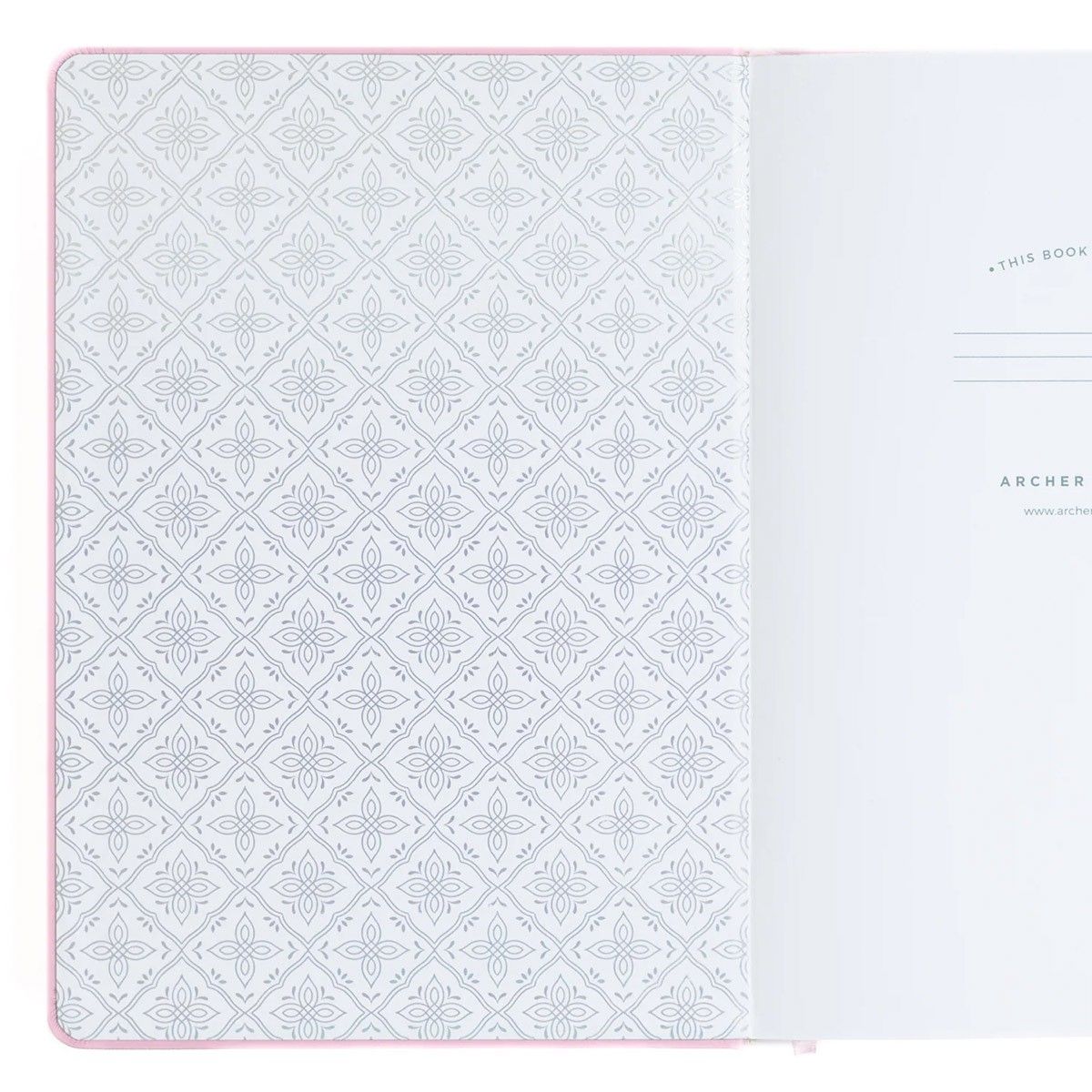 Archer & Olive - A5 Storybook in Pink Dot Grid Notebook-Notitieboek-DutchMills