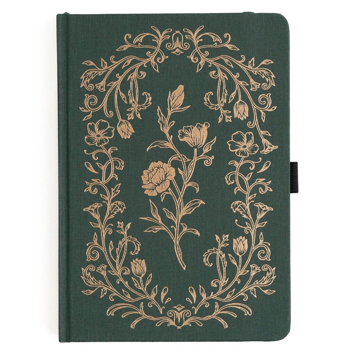 Archer & Olive - B5 Antique Floral Dot Grid Notebook-Notitieboek-DutchMills