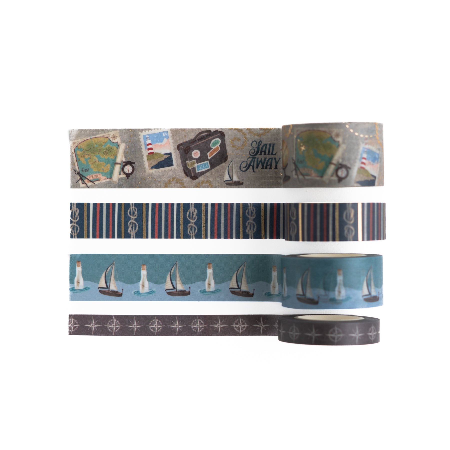 Archer & Oliver - Compass Washi-Maskingtape-DutchMills