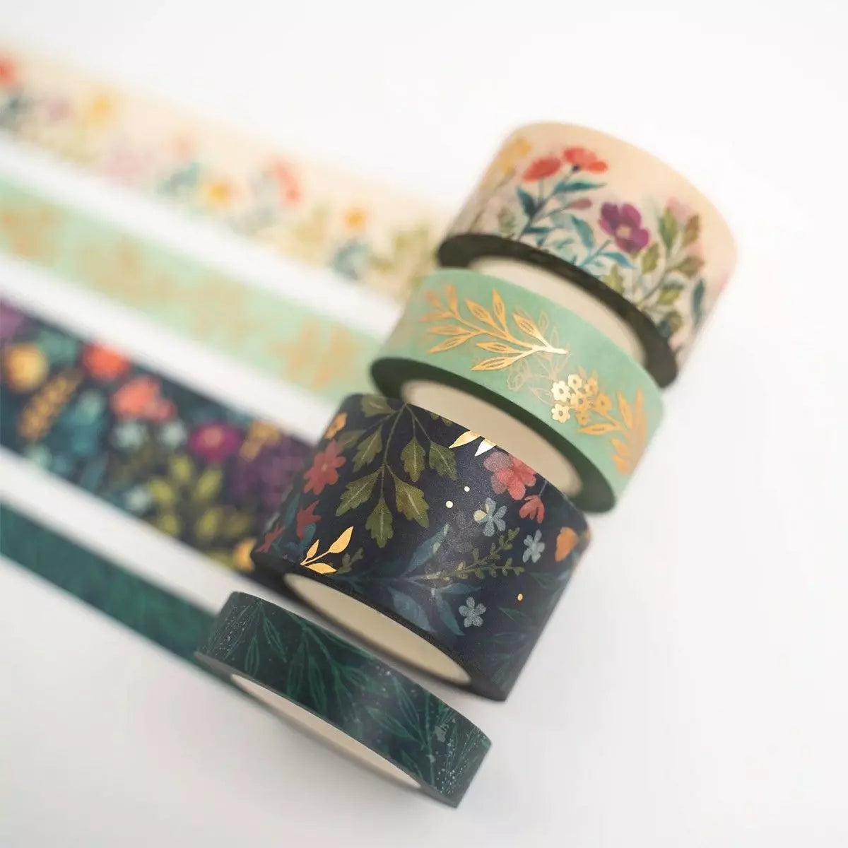 Archer & Olive - Signature Floral Washi Tape-Maskingtape-DutchMills