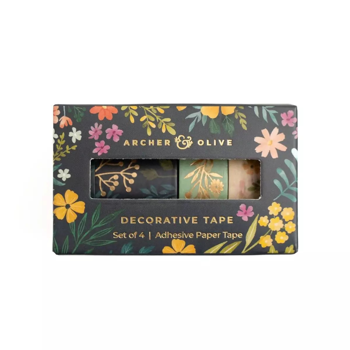 Archer & Olive - Signature Floral Washi Tape-Maskingtape-DutchMills