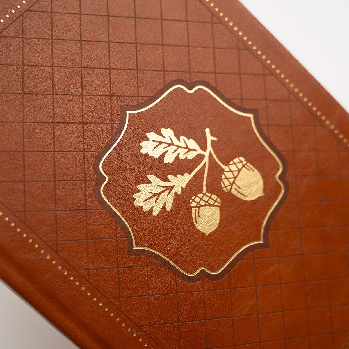 Archer & Olive - Square Acorns Dot Grid Notebook-Notitieboek-DutchMills