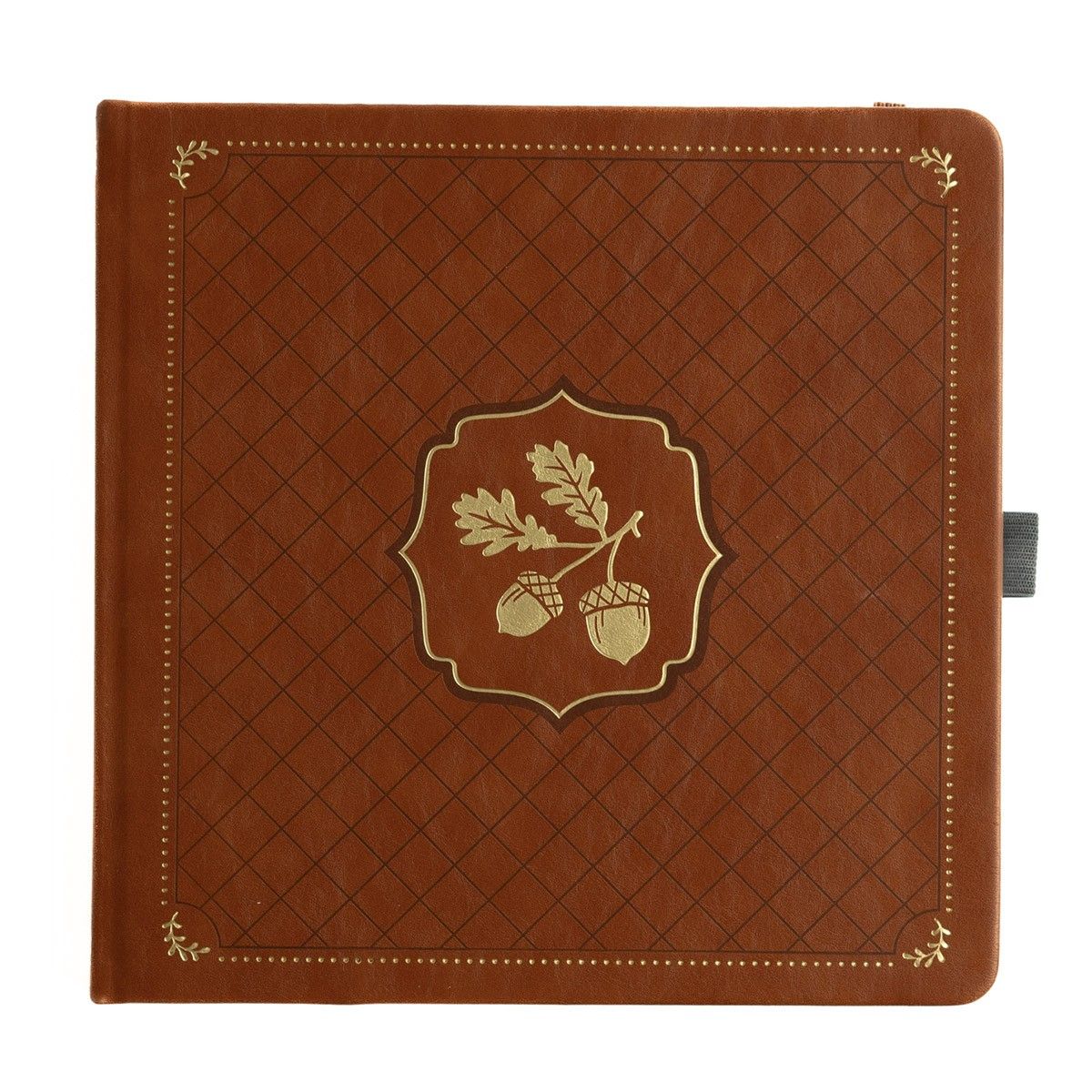 Archer & Olive - Square Acorns Dot Grid Notebook-Notitieboek-DutchMills