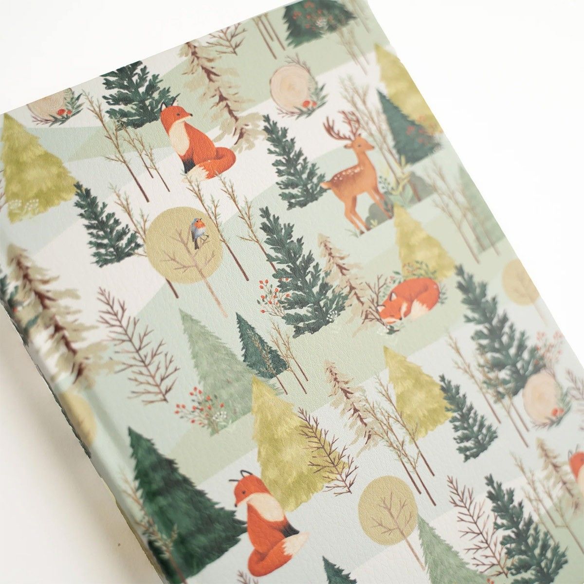 Archer & Olive - Traveler's Fox in the Winter Dot Grid Notebook-Notitieboek-DutchMills