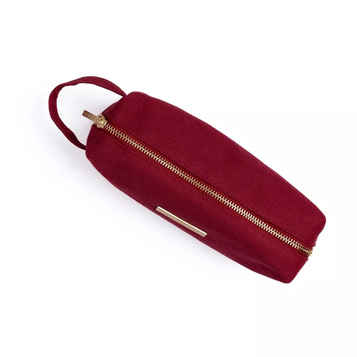 Archer & Olive - Zipper Pouch Canvas - Maroon-Etui-DutchMills