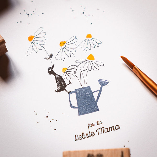 Cats on Appletrees - Stempel Waterkan-Stempel-DutchMills