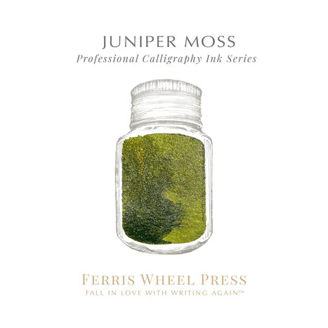 Ferris Wheel Press - 28ml Juniper Moss Calligraphy Ink-Inkt-DutchMills