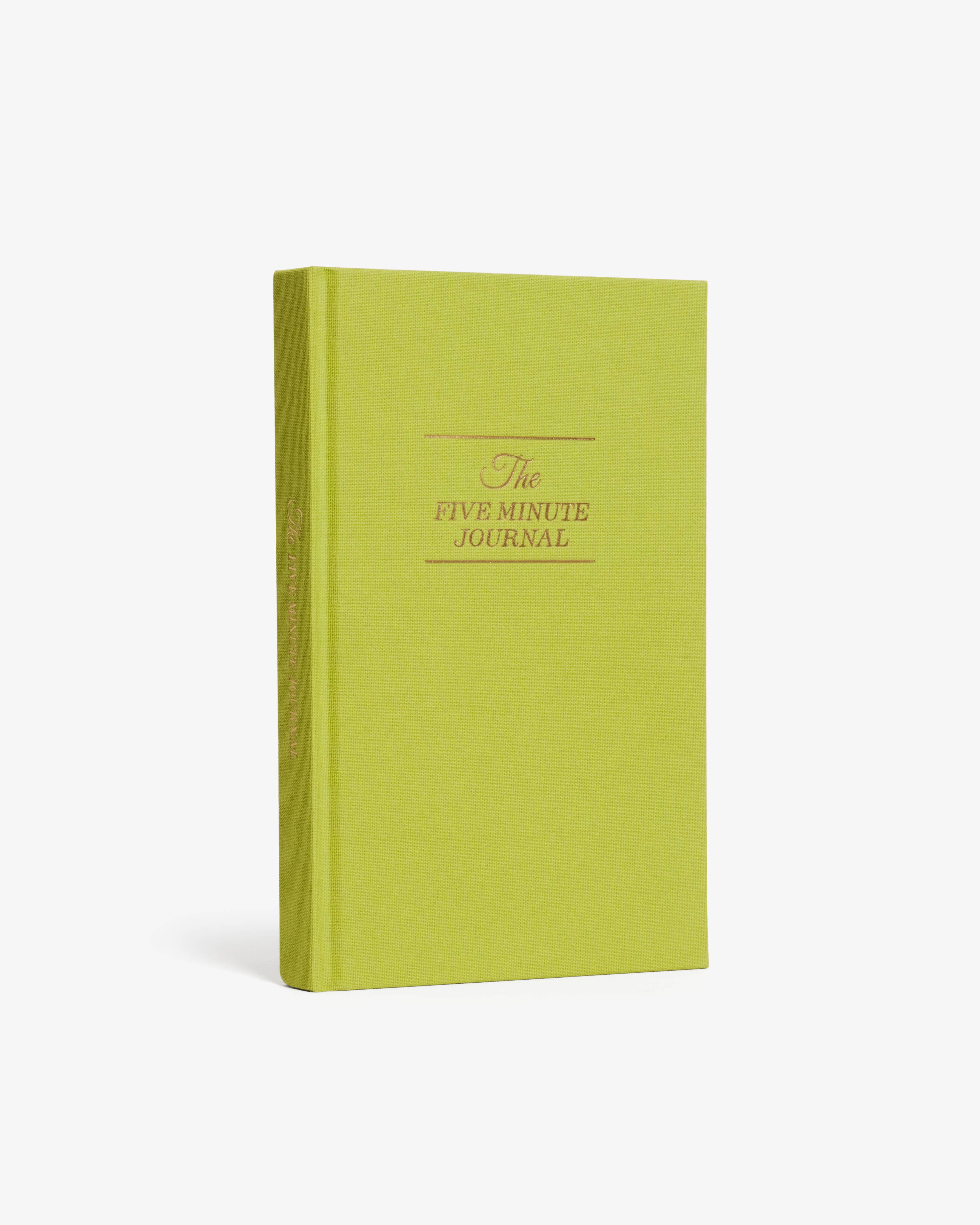 The Five Minute Journal Apple Green - Daily Guided Gratitude-Dagboek-DutchMills