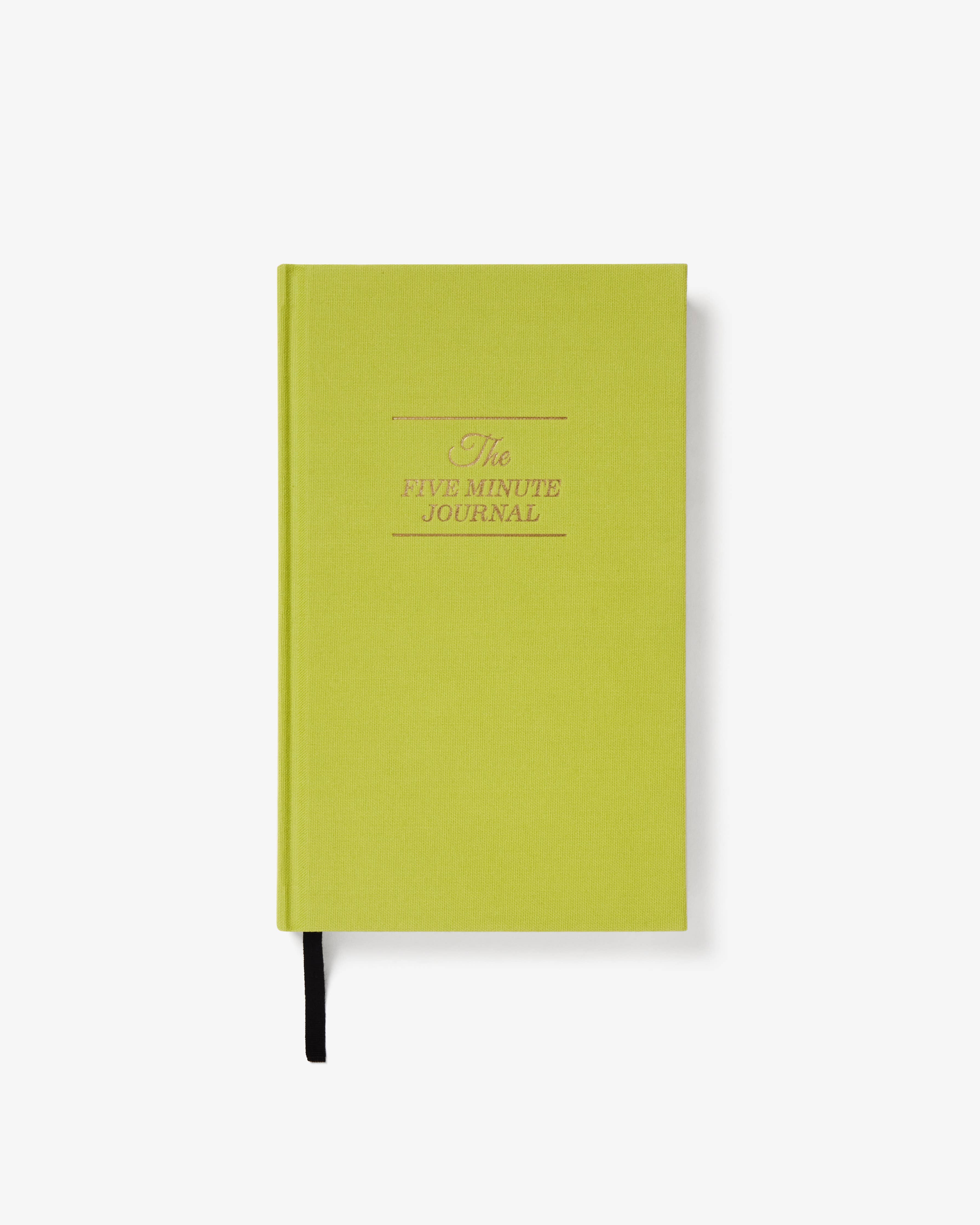 The Five Minute Journal Apple Green - Daily Guided Gratitude-Dagboek-DutchMills