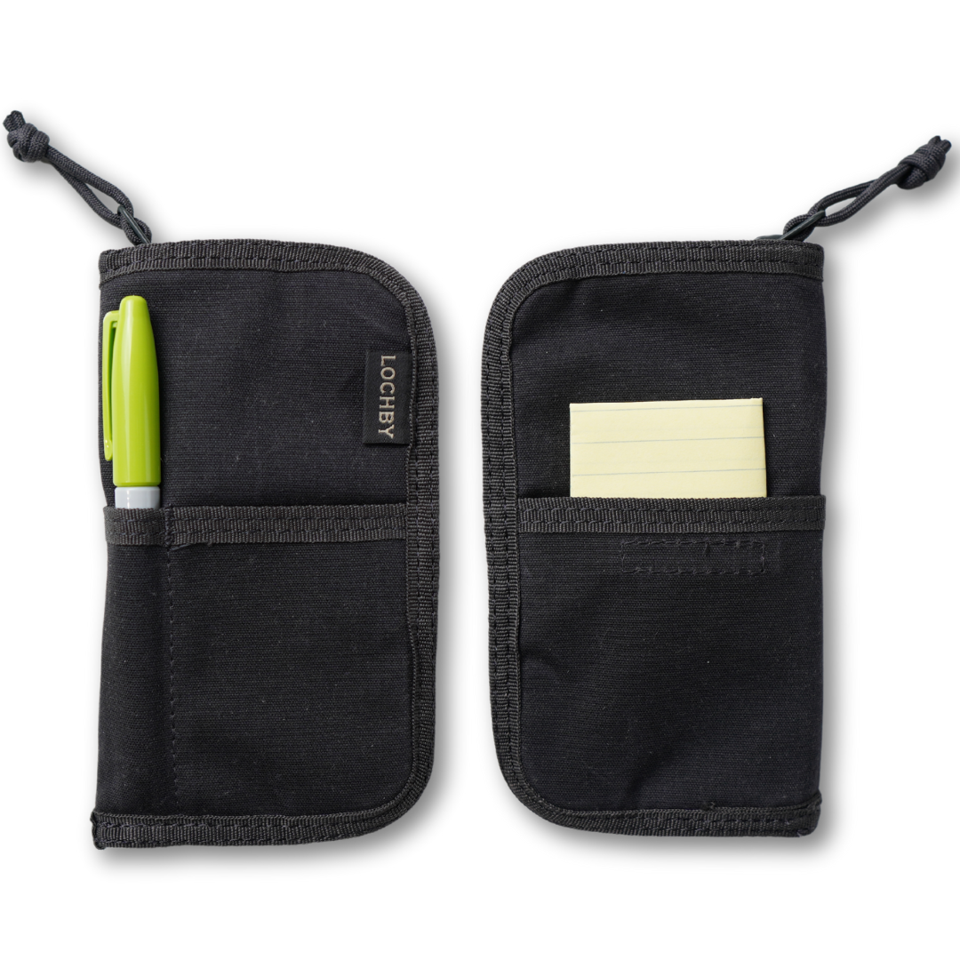 LOCHBY - Pouch - Quattro: Navy-Notitieboek-DutchMills