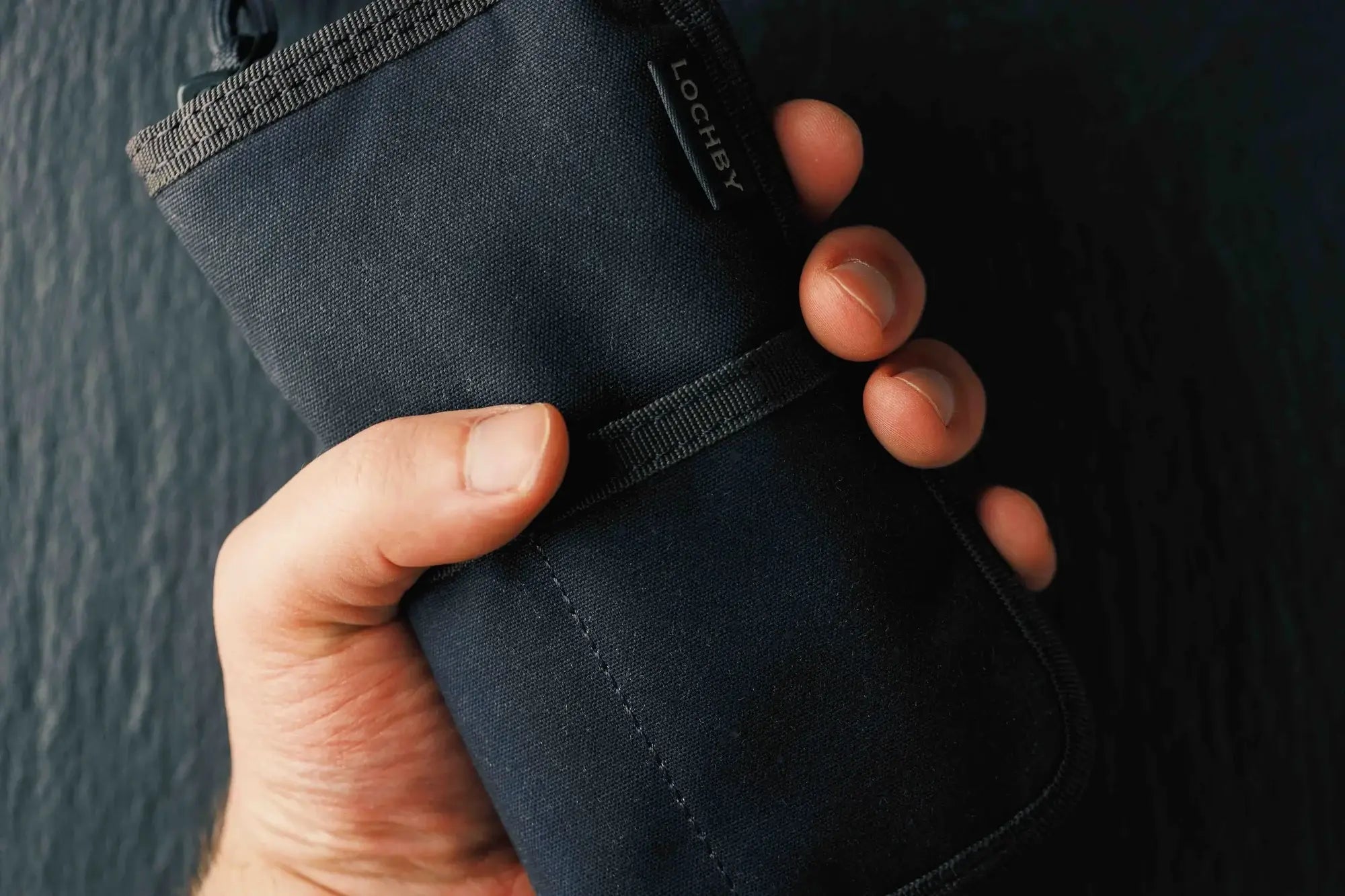 LOCHBY - Pouch - Quattro: Navy-Notitieboek-DutchMills