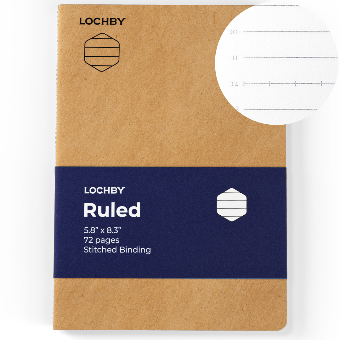 LOCHBY - Tomoe River Notebooks A5: Dot Grid-Notitieboek-DutchMills