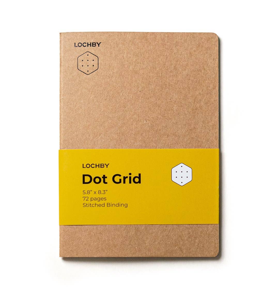 LOCHBY - Tomoe River Notebooks A5: Dot Grid-Notitieboek-DutchMills