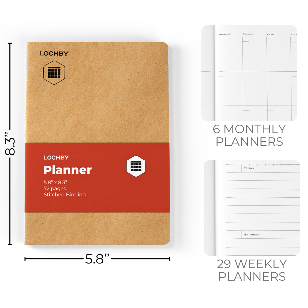 Tomoe River Notebooks A5: Planner-DutchMills