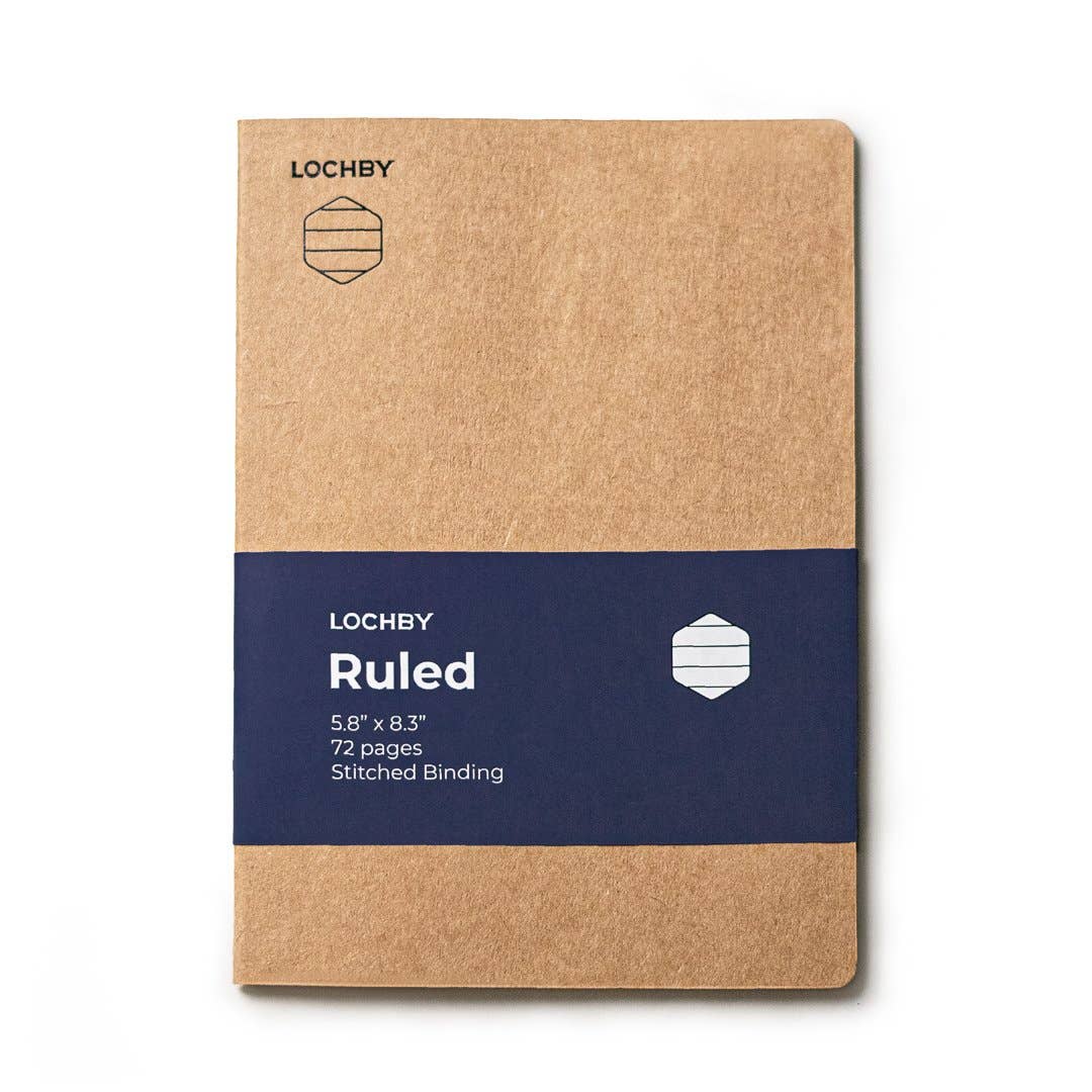 LOCHBY - Tomoe River Notebooks A5: Ruled-Notitieboek-DutchMills