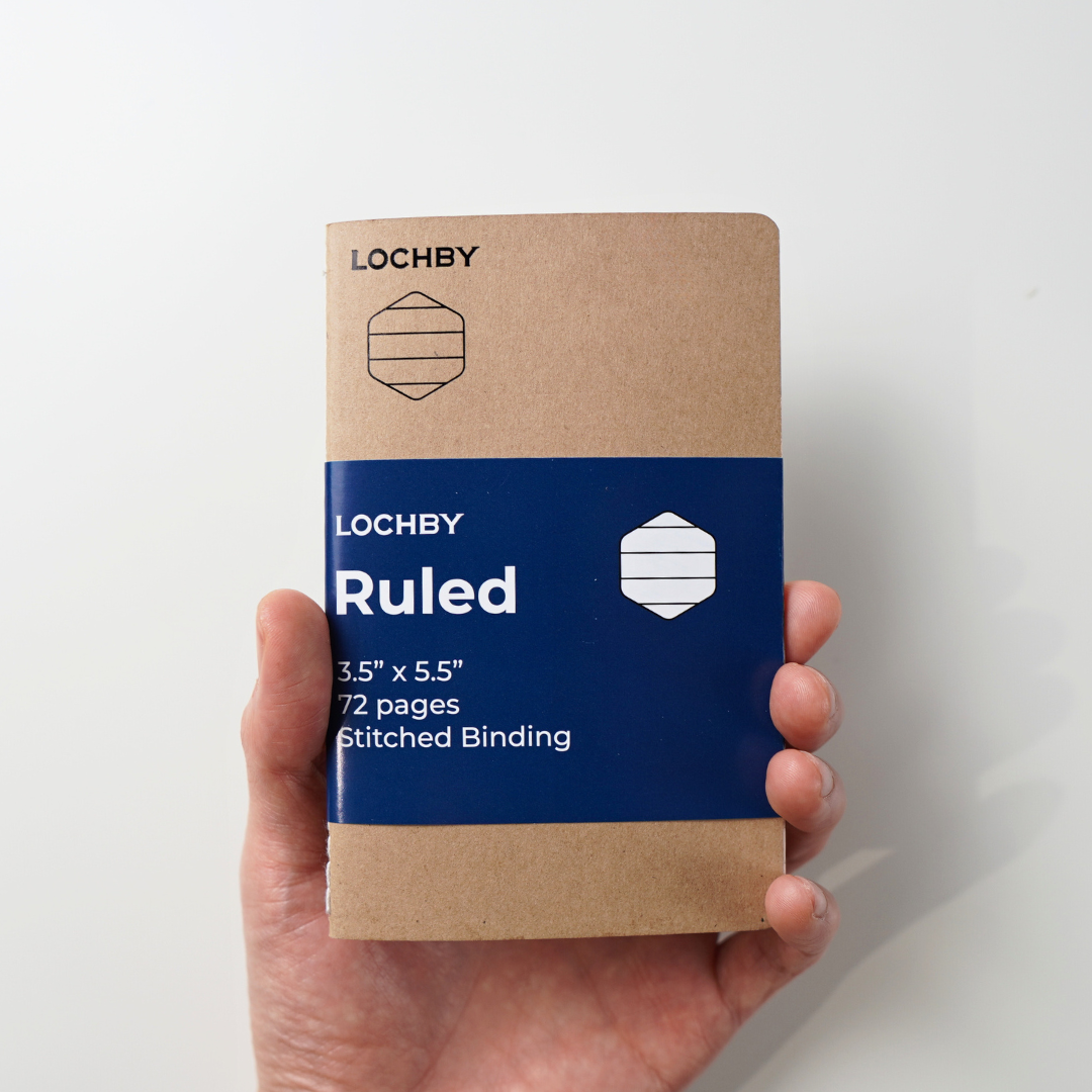 LOCHBY - Tomoe River Pocket Notebooks: Ruled-Notitieboek-DutchMills