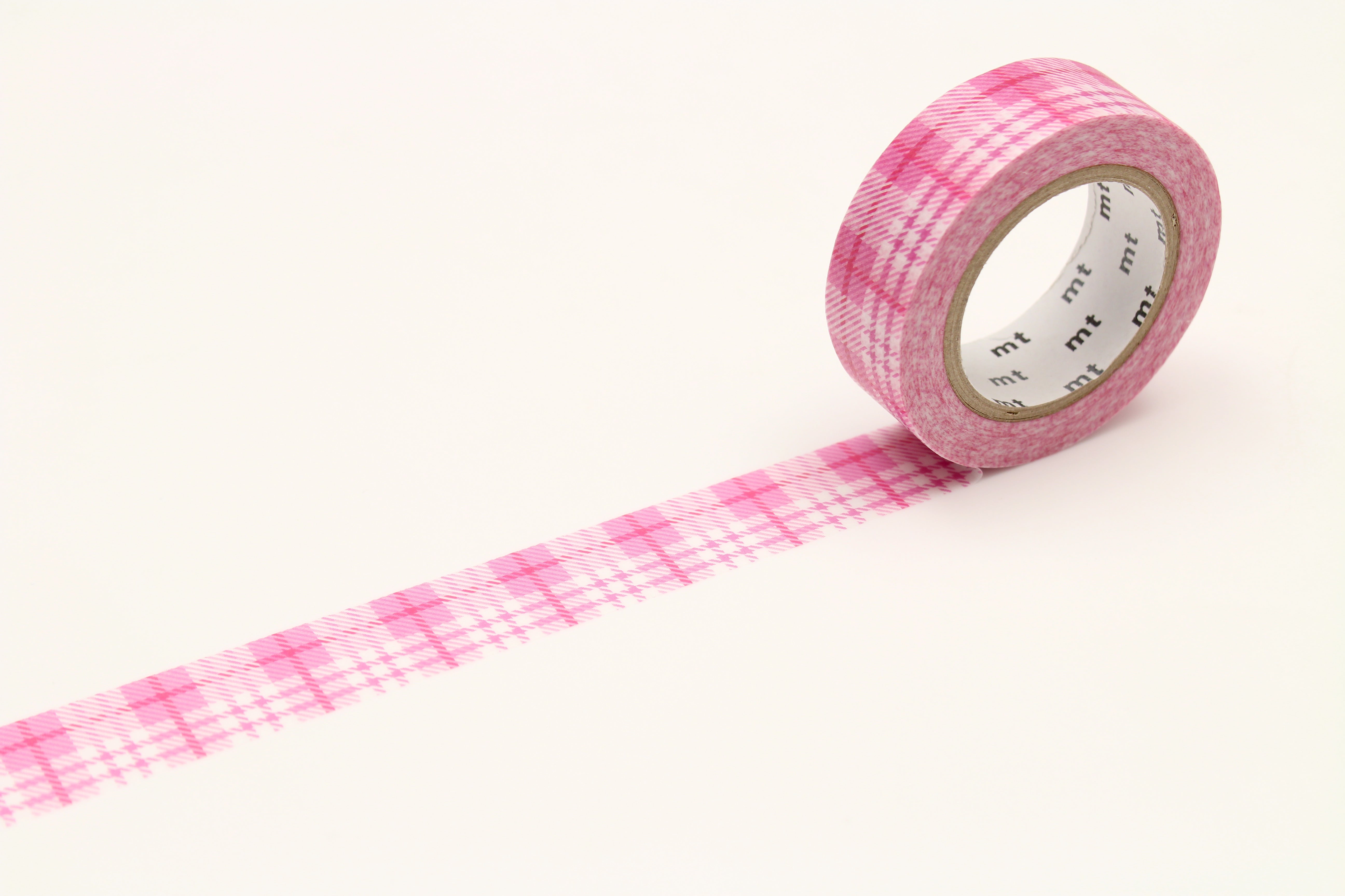 MT Masking Tape - Check Light Pink-Maskingtape-DutchMills