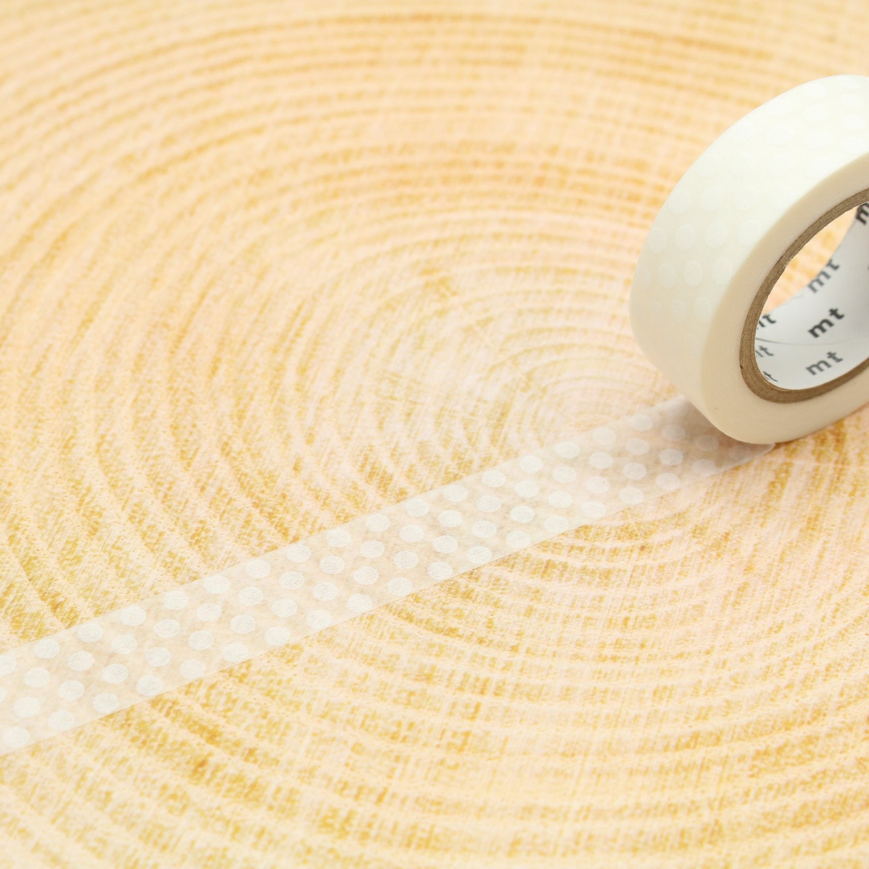 MT Masking Tape - Dot White-Maskingtape-DutchMills