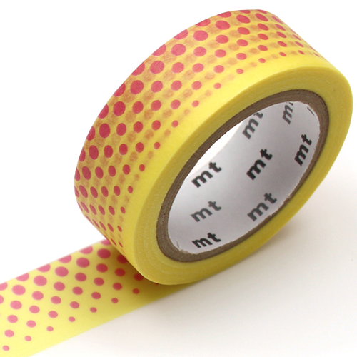 MT Masking Tape - Pop Dot Yellow-Maskingtape-DutchMills