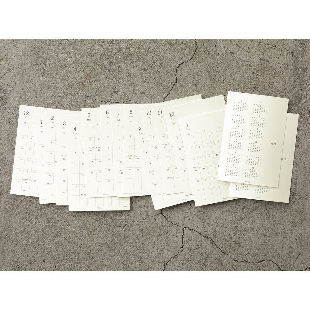 Midori - MD Diary Stickers 2025 S-Kalender-DutchMills