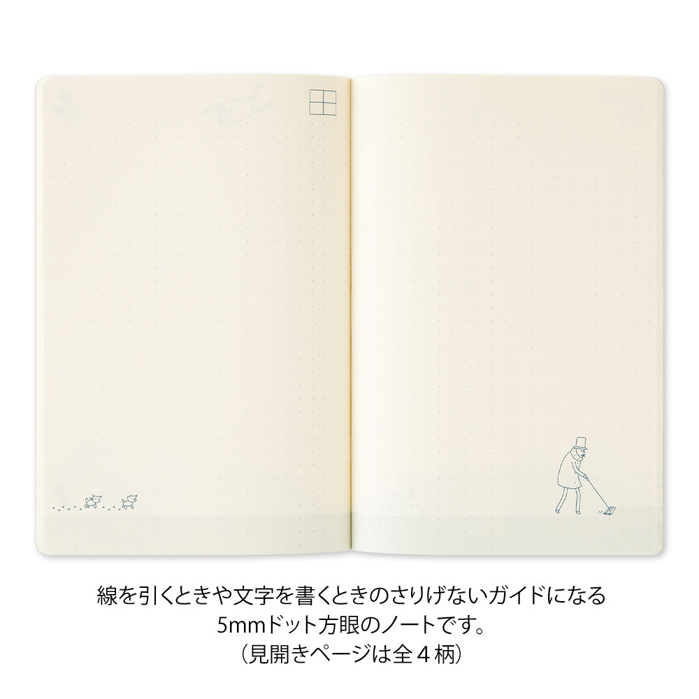 Midori - Ojisan 30th Anniversary Notebook B6-Notitieboek-DutchMills