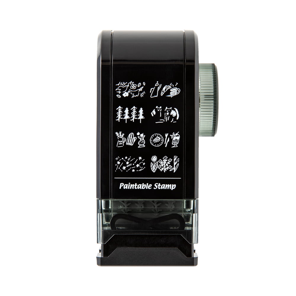 Midori - Paintable Rotating Stamp - Dial Connection-Stempel-DutchMills