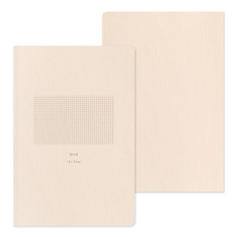 Midori - Yuru Log Notebook B6 Grid-Dagboek-DutchMills