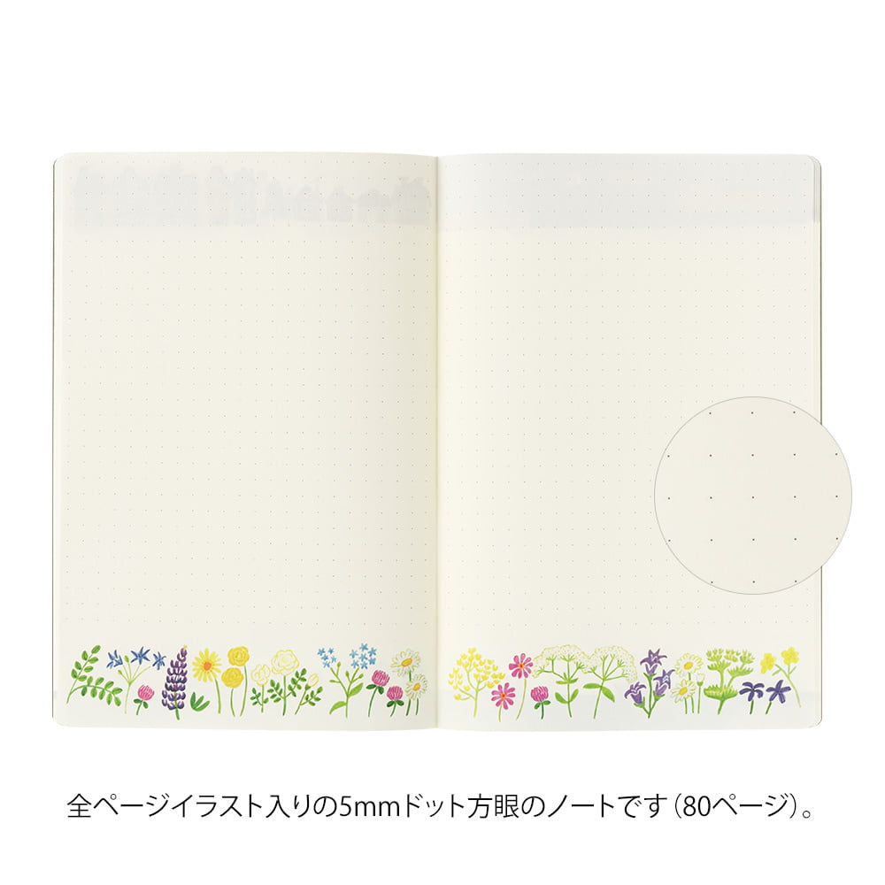 Midori - Yuru Log Notebook B6 Scandinavia-Dagboek-DutchMills