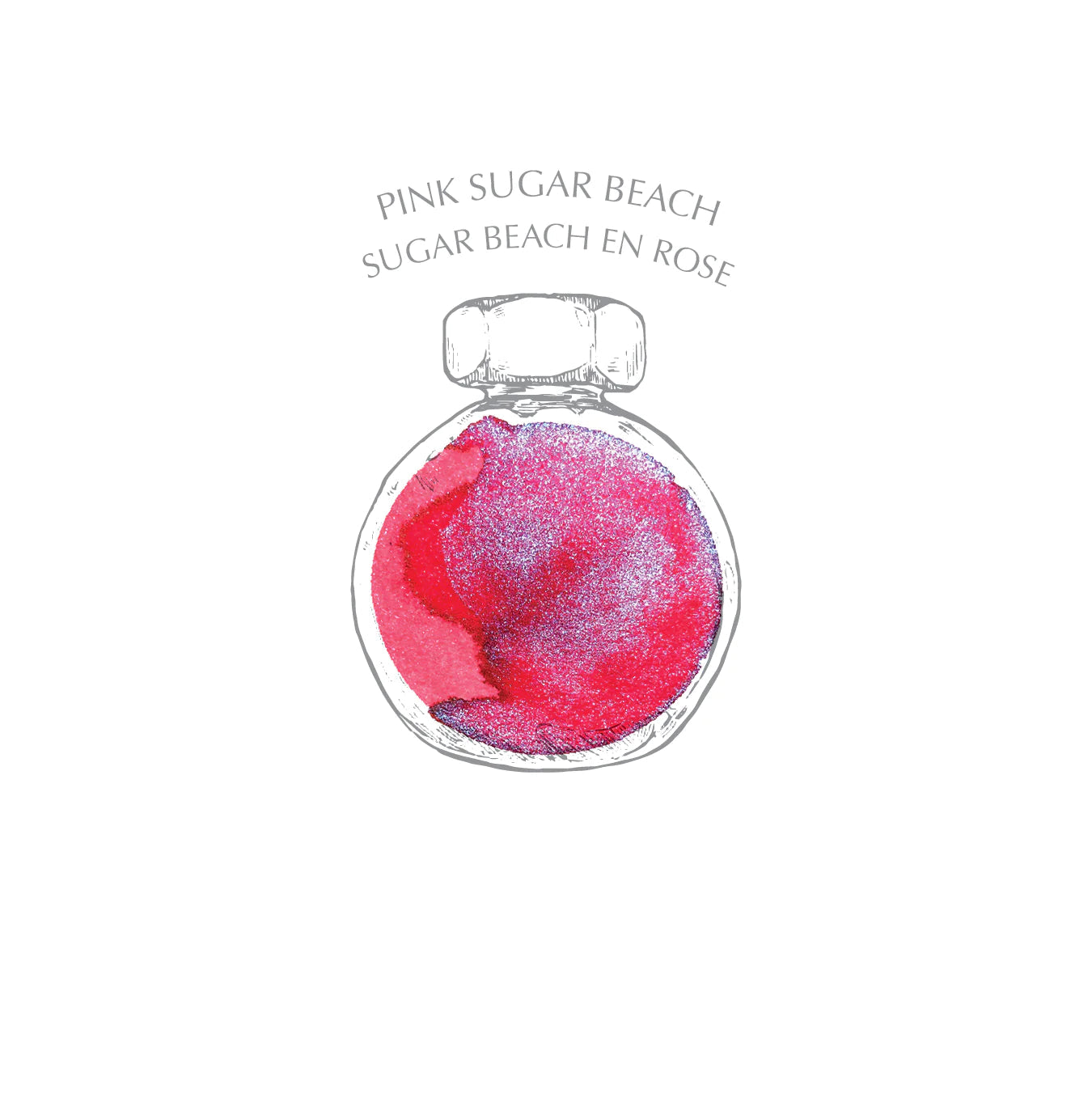 Ferris Wheel Press - 38ml Pink Sugar Beach Ink-Inkt-DutchMills