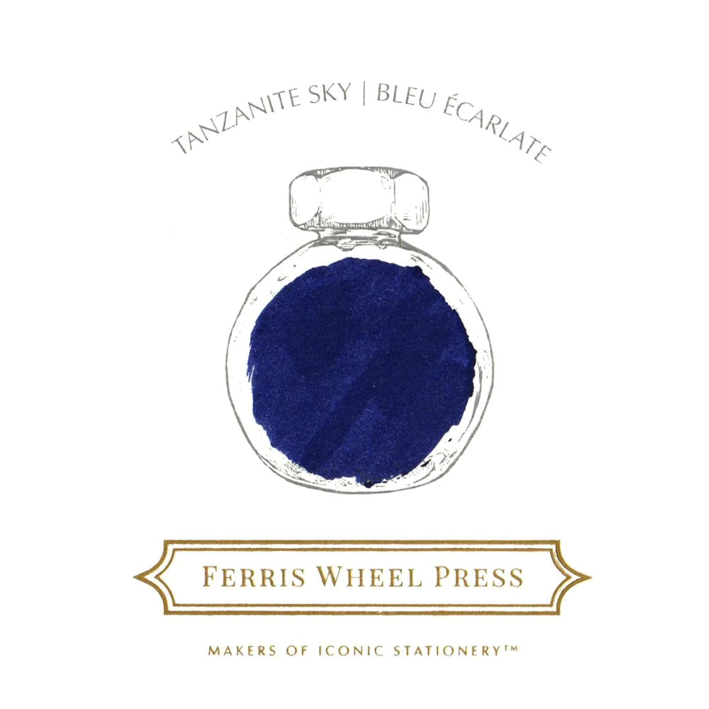 Ferris Wheel Press - 38ml Tanzanite Sky Ink-Inkt-DutchMills