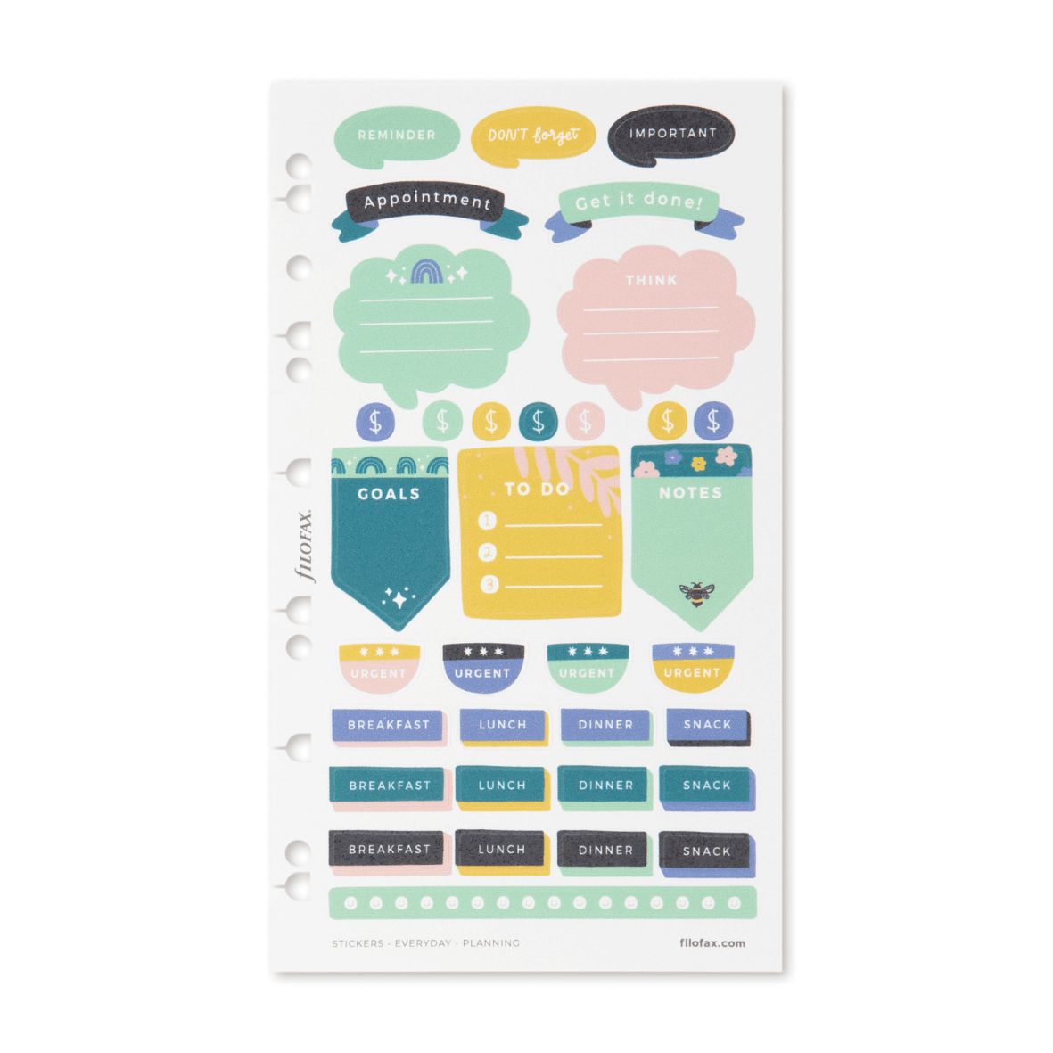 Filofax - Everyday Planning - Stickers-Sticker-DutchMills