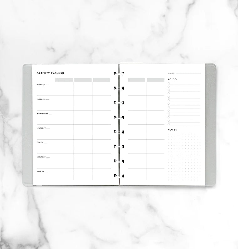 Filofax - Minimal Activity Planner - A5 Notebook Refill-Refill Notebook-DutchMills