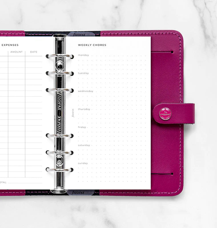 Filofax - Minimal Household Planner - Personal-Refill-DutchMills