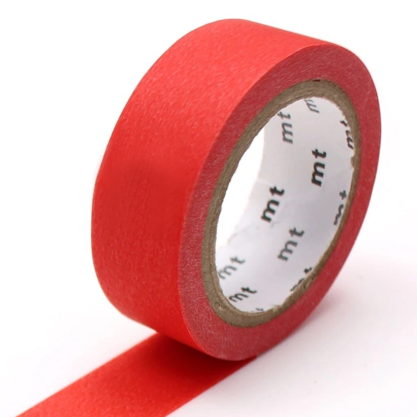 MT Masking Tape - Matte Red-Maskingtape-DutchMills