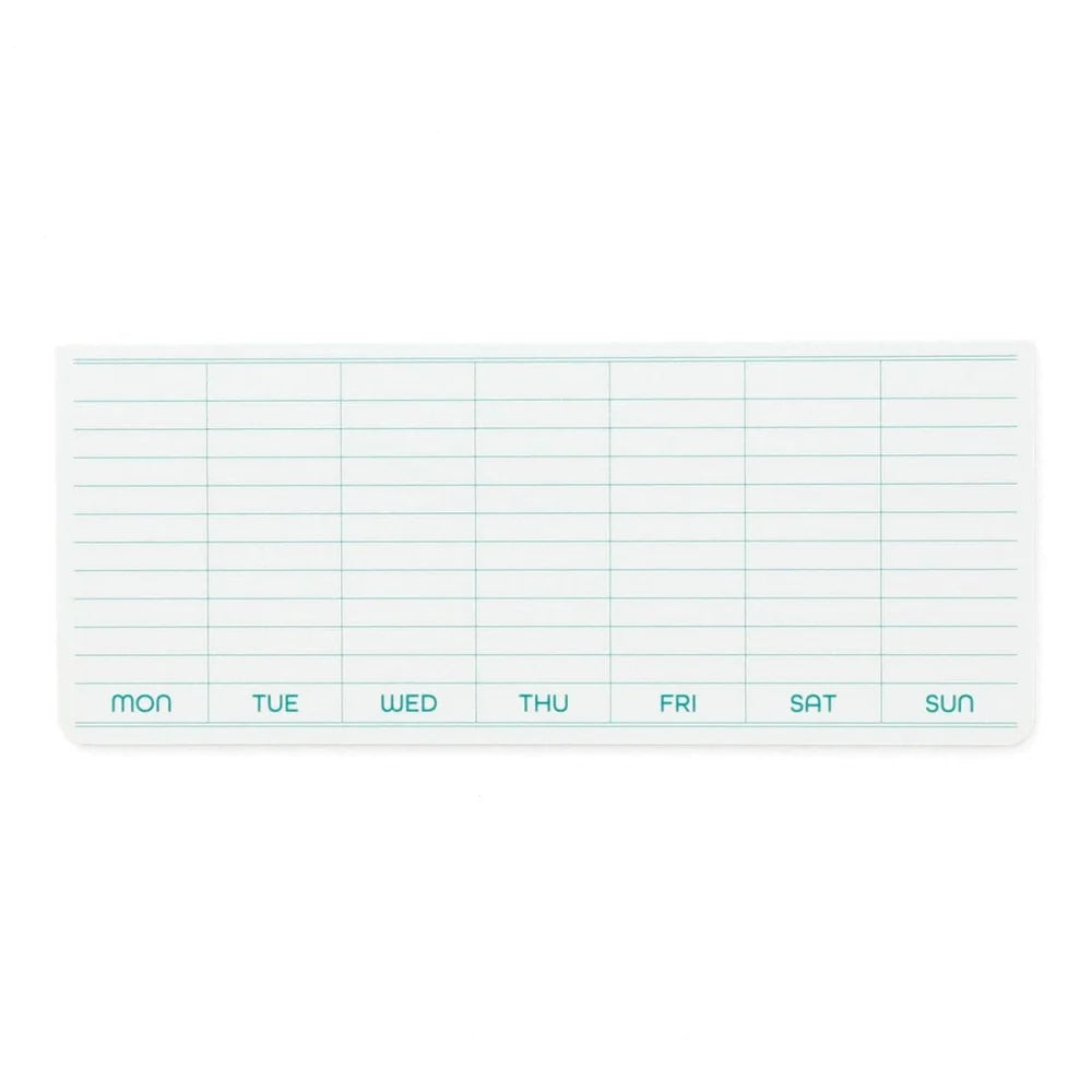 Penco - Sticky Memo Pad Weekly - White-Memopad-DutchMills