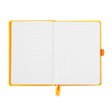 Rhodia - Goalbook A5 Hard Cover - Dot Grid - Daffodil-Notitieboek-DutchMills