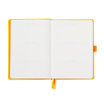 Rhodia - Goalbook A5 Hard Cover - Dot Grid - Daffodil-Notitieboek-DutchMills