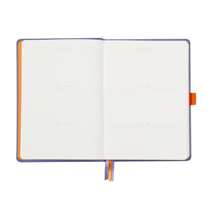 Rhodia - Goalbook A5 Hard Cover - Dot Grid - Silver-Notitieboek-DutchMills