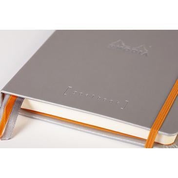 Rhodia - Goalbook A5 - Dot Grid - Zilver-Notitieboek-DutchMills