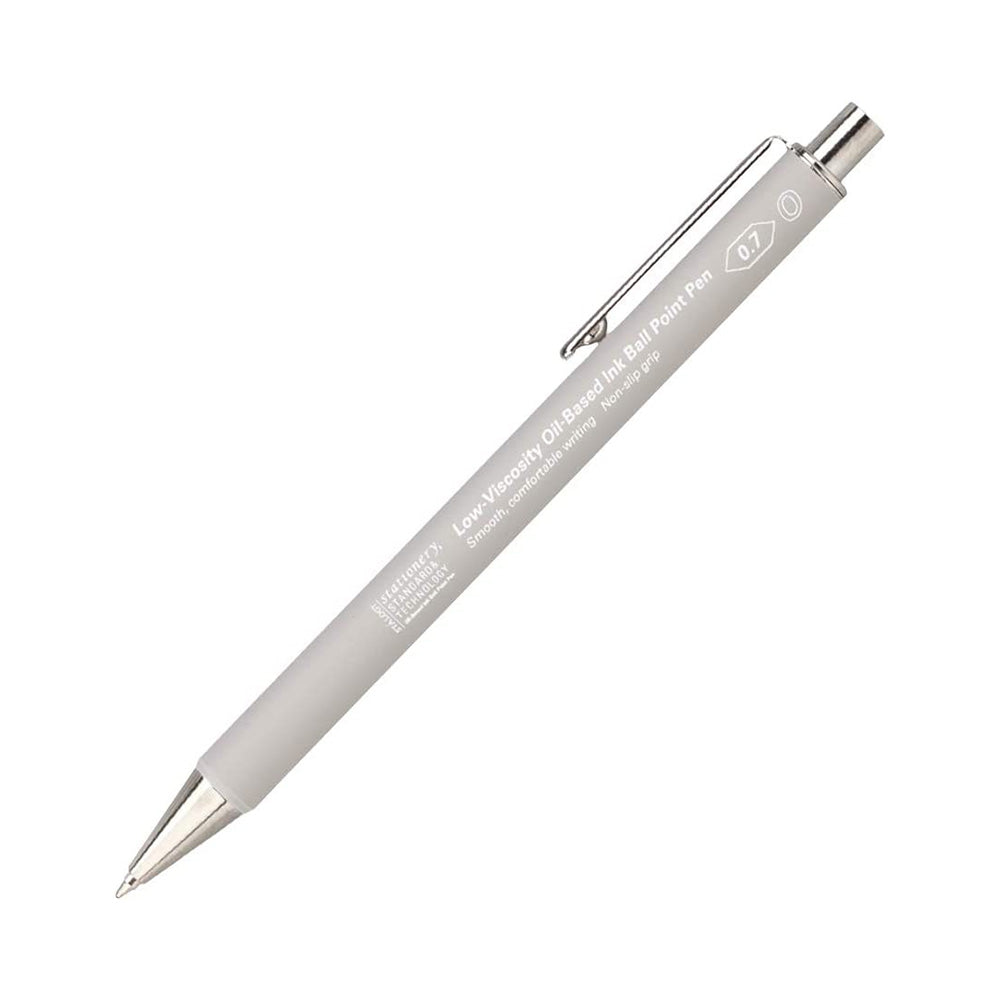 Stalogy - Low-Viscosity Oil Based Ink Ball Point Pen - Gray-Balpen-DutchMills