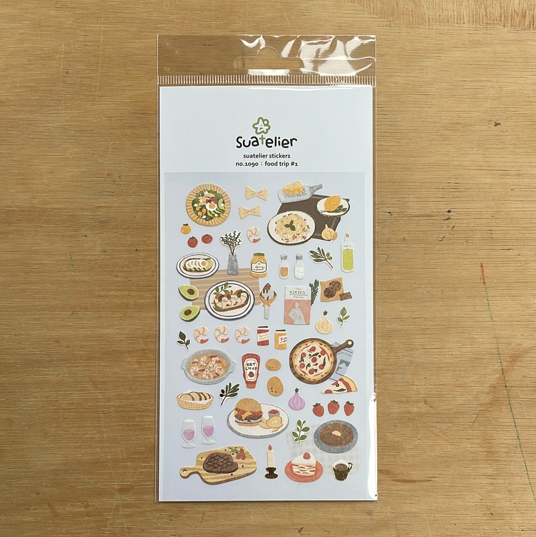 Suatelier - Food Trip #1 - Stickers-Sticker-DutchMills